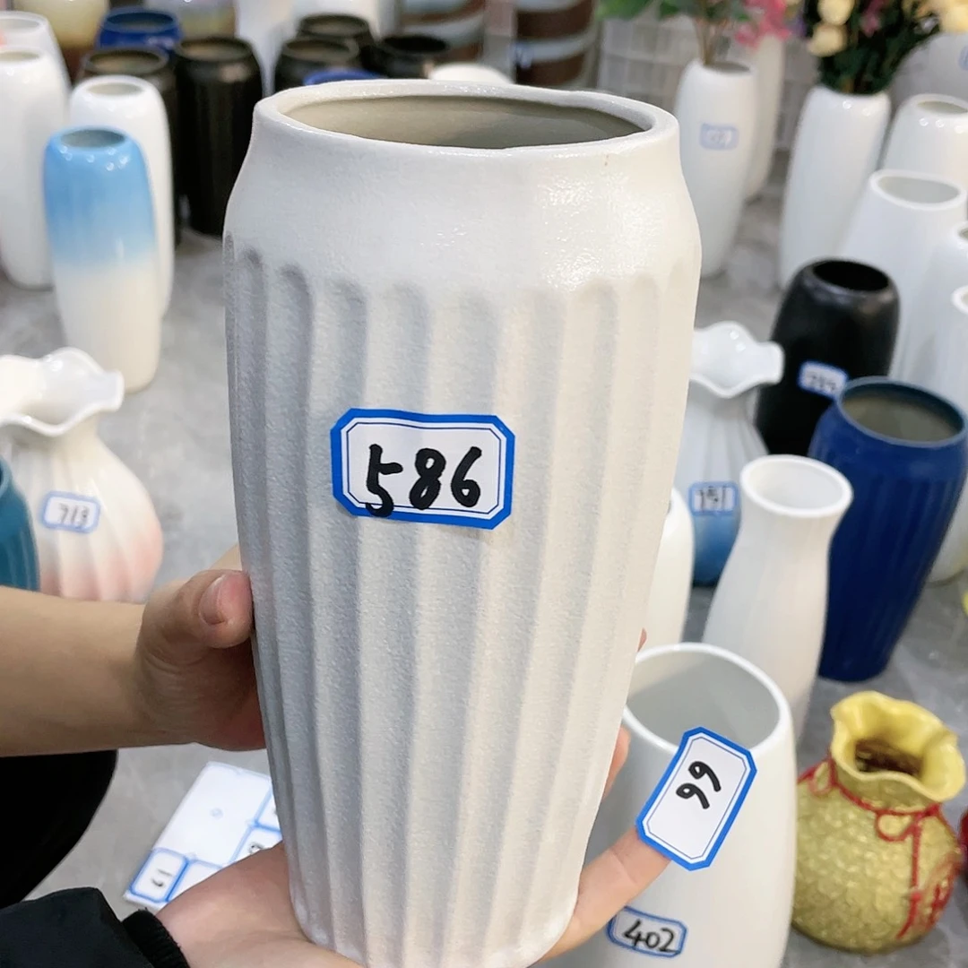 瓶586号复古陶瓷高22厘米微瑕