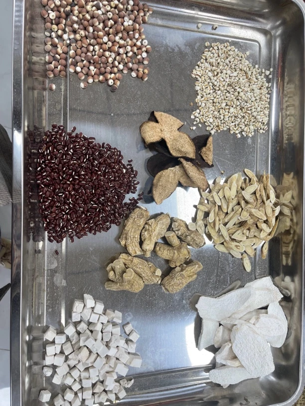 薏米陈皮黄芪西洋参