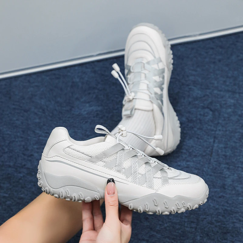 奥古狮登板鞋2025秋季新款女鞋运动时尚登山鞋网面透气户外徒步A