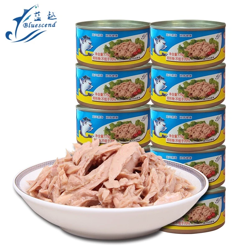 深海金枪鱼罐头富含DHA净含量175g即食轻食辣味营养新鲜优质肉厚
