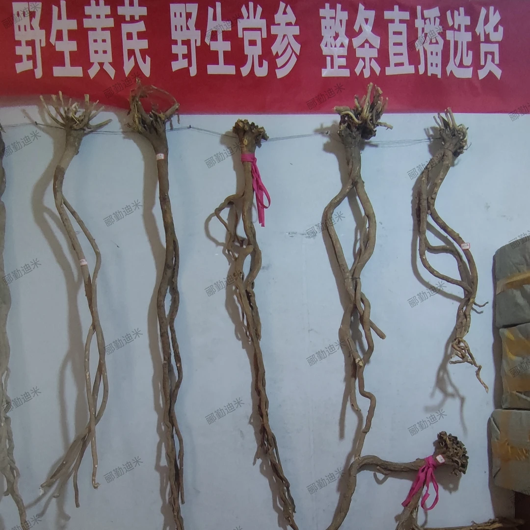 【直播链接】野生黄芪党参 老年份 直播选货原产地农产品整条发货