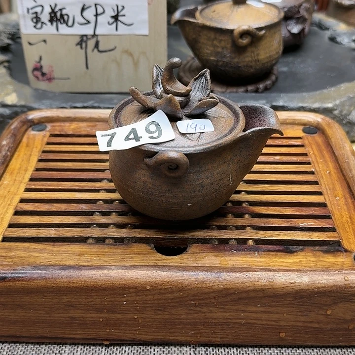 纯手工制作粗陶茶具