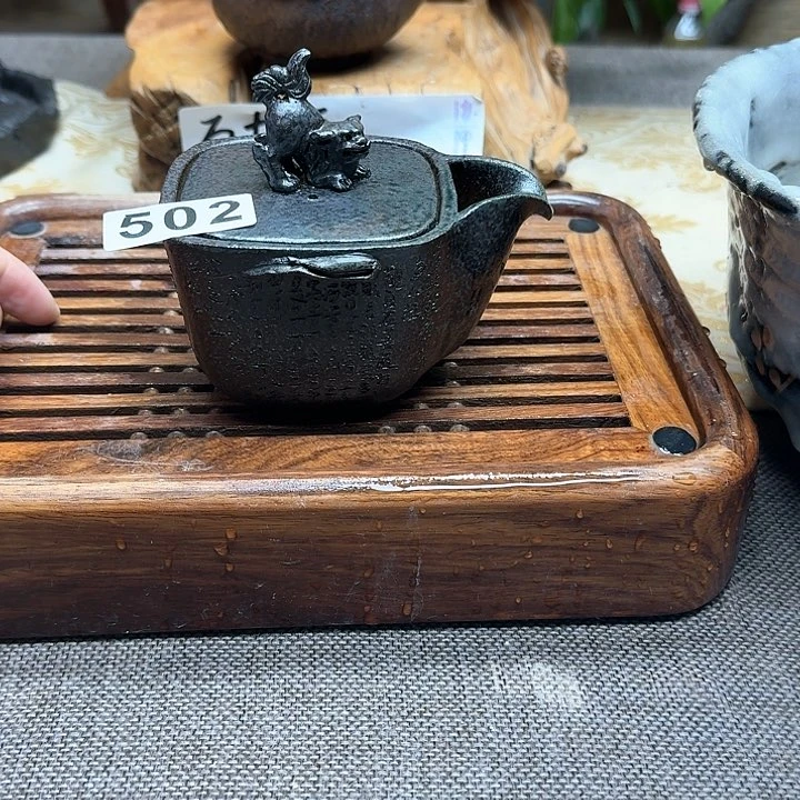 纯手工制作粗陶茶具