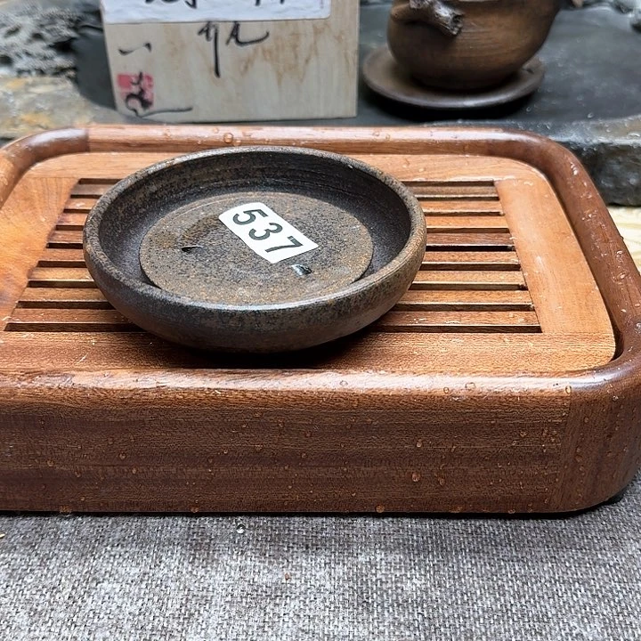 纯手工制作粗陶茶具