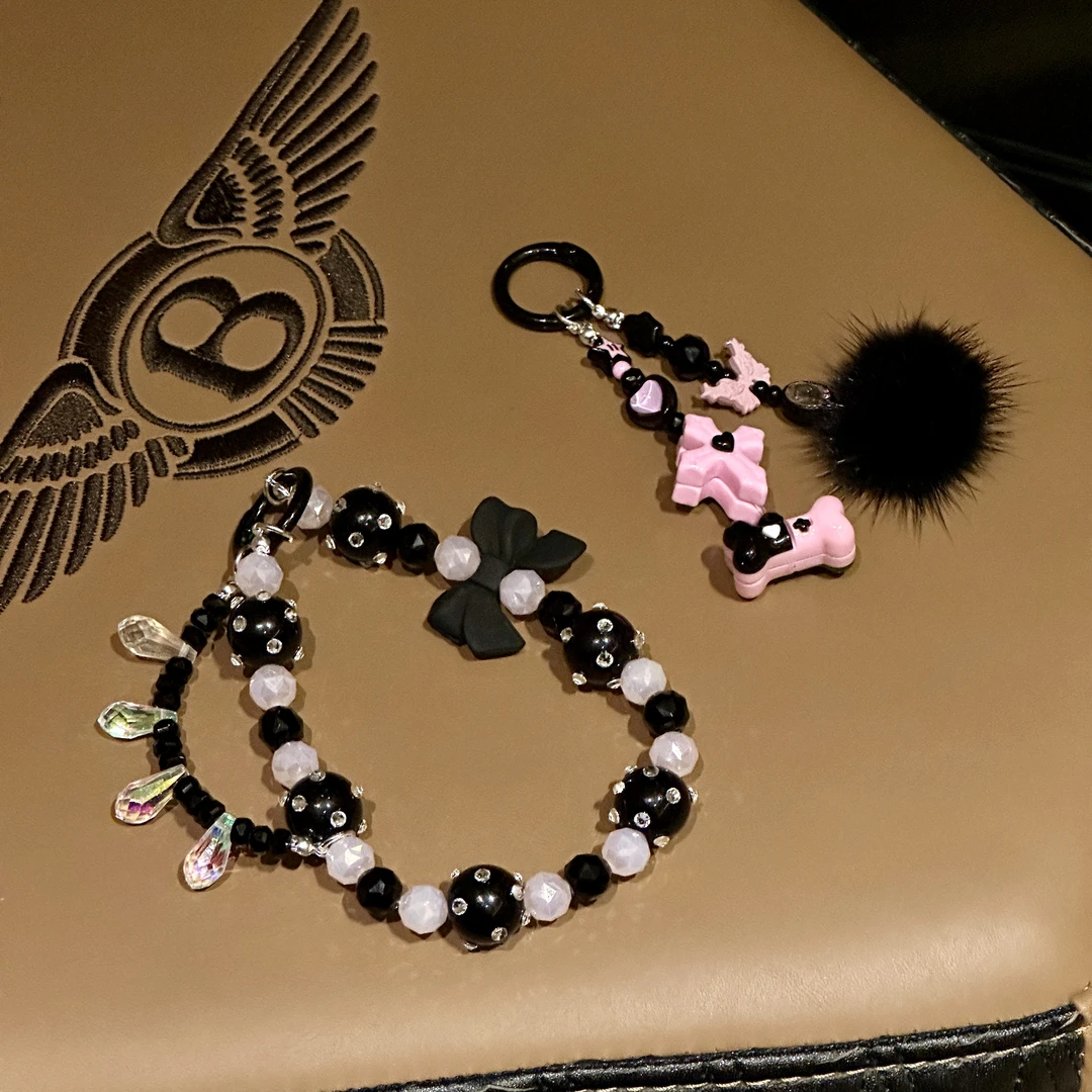 （随机装）装袋保底25根高货精致个性可爱少女diy手工挂链