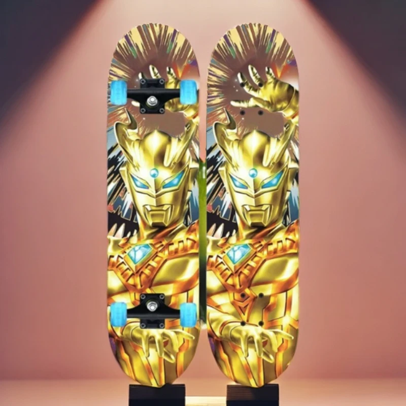 初学6一12岁儿童滑板车8岁男女孩双翘10岁悟空赛罗迪迦滑板车儿童