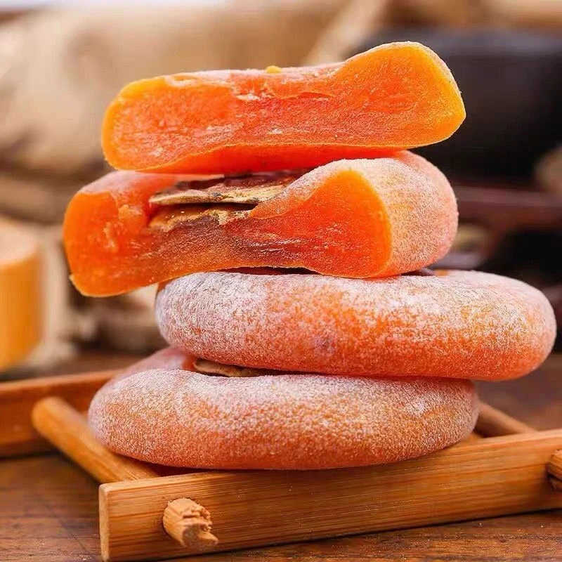 广西传统精选农家柿子饼手工天然霜降晾晒香甜流心出口级糖心柿饼