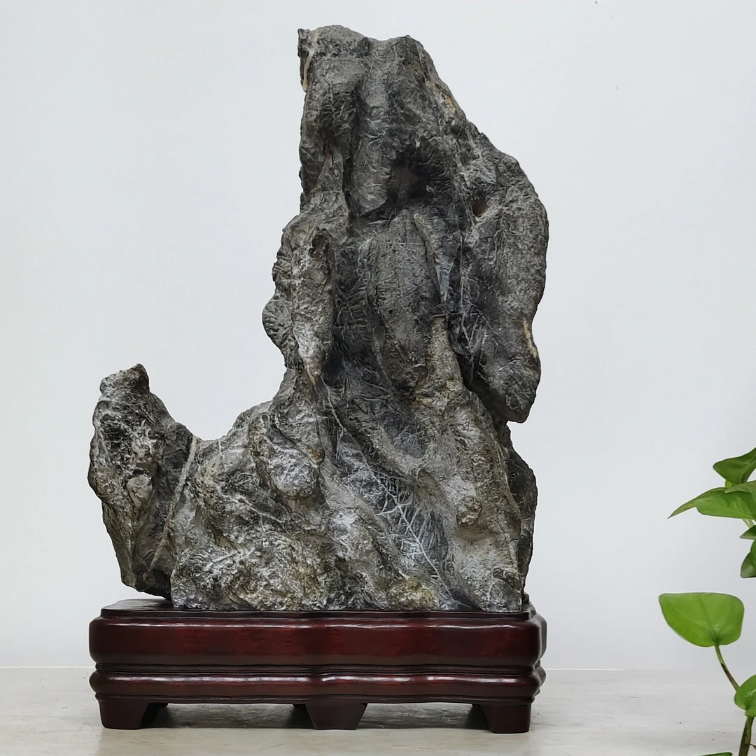 灵璧石·天马峰·马到成功·博古架办公桌书法家画家奇石观赏石