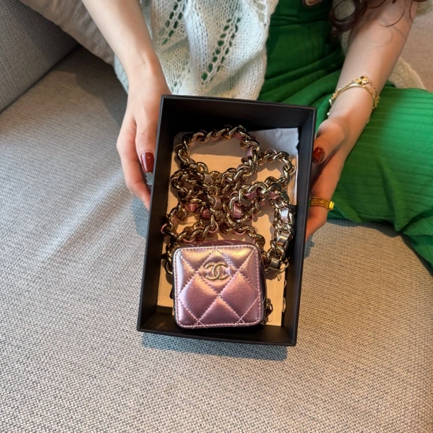 95新 Chanel/香奈儿 上海包展/渐变小骰子包/成色直播间为准