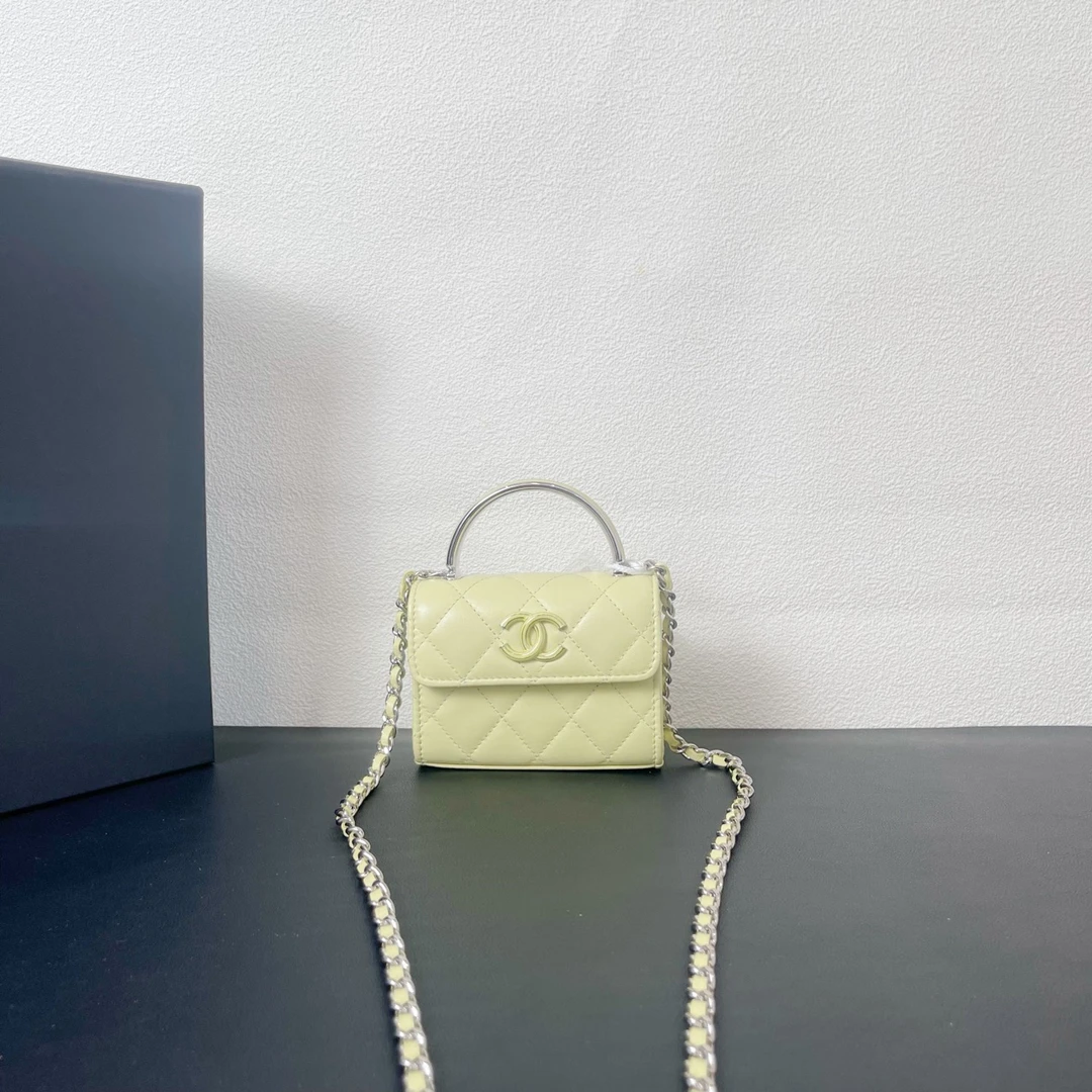 95新  98新 奢总管/Chanel香奈儿 24c手提链条包 芯片款