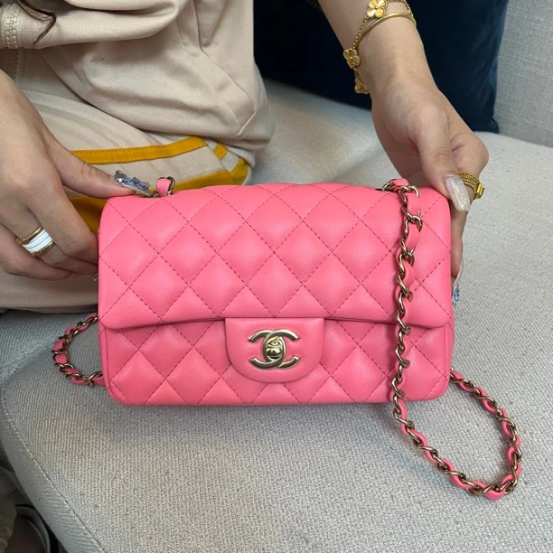95新 Chanel/香奈儿 上海包展/大mini包/成色直播间为准