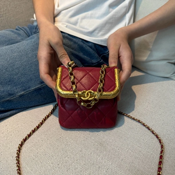 95新  常州包展/Chanel香奈儿 垃圾桶包/成色直播间为准