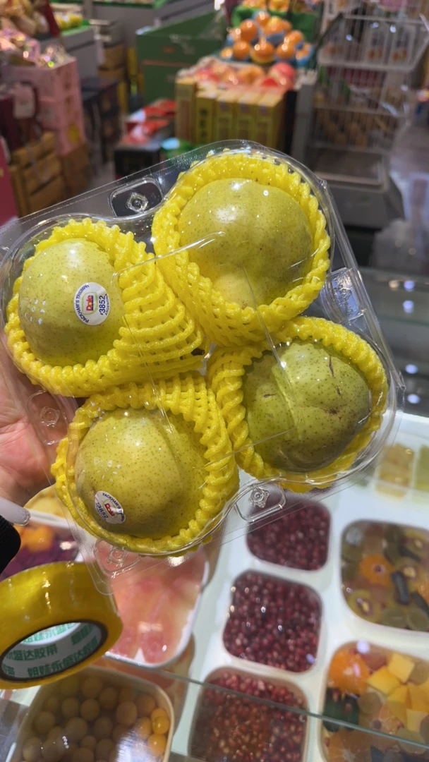 都乐大头梨一盒四个装