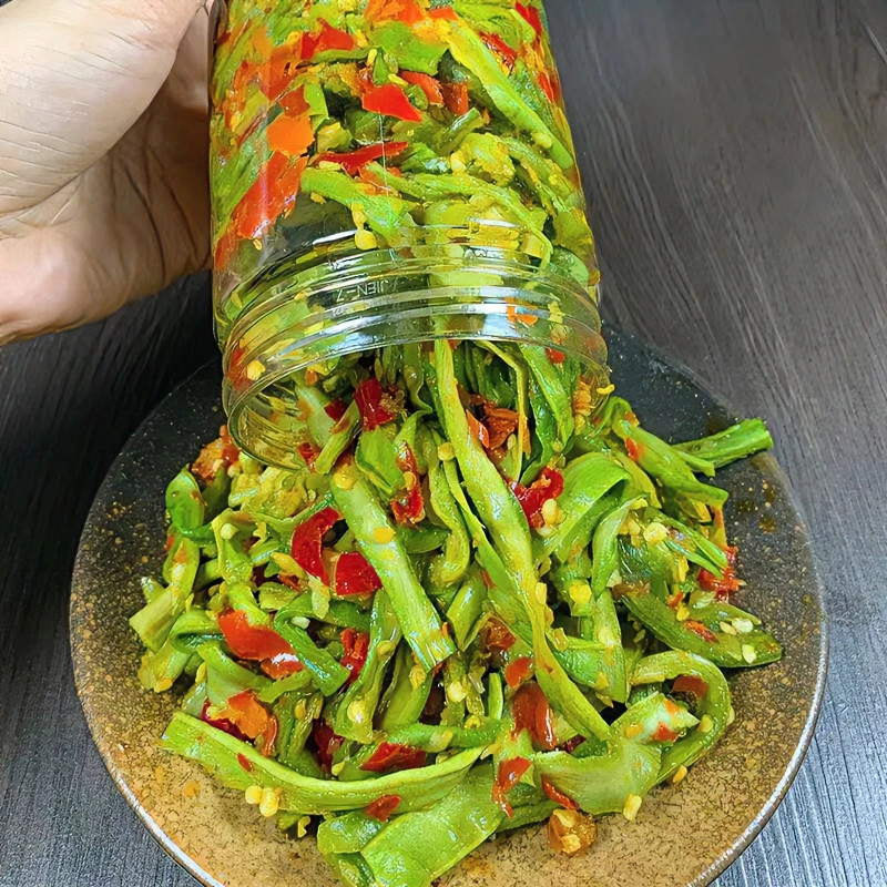 湖南特产超脆嫩贡菜响菜下饭菜零食开胃即食菜辣椒酱香辣拌面拌饭