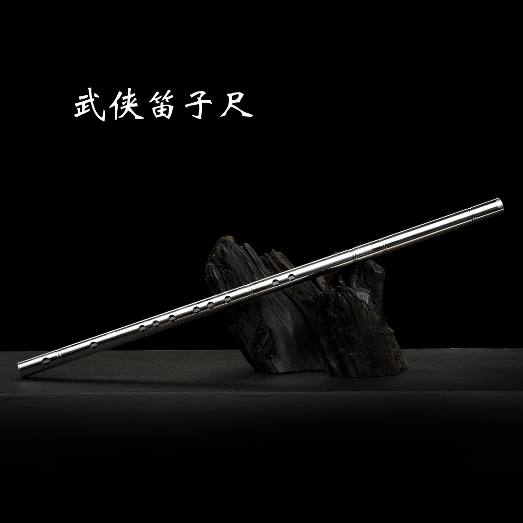 龙泉手工锻打淬火轨道钢测量钢尺户外测量笛尺车载家居摆件