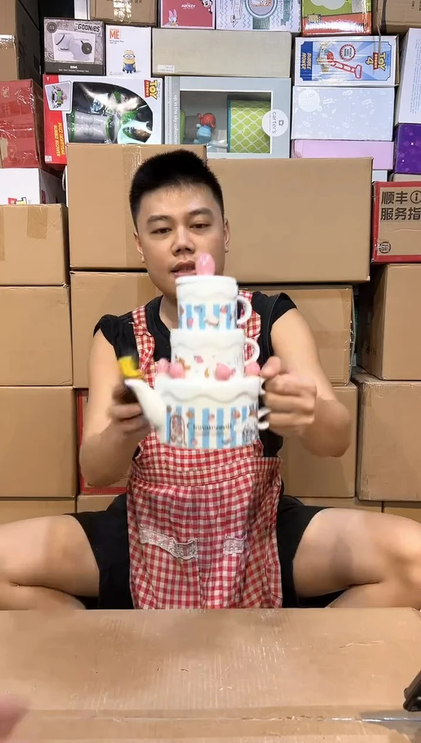 【闪购商品】杯玉桂狗蛋糕茶壶套组