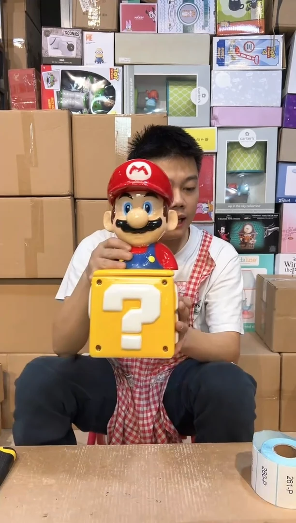 【闪购商品】杯马里奥问号罐套组