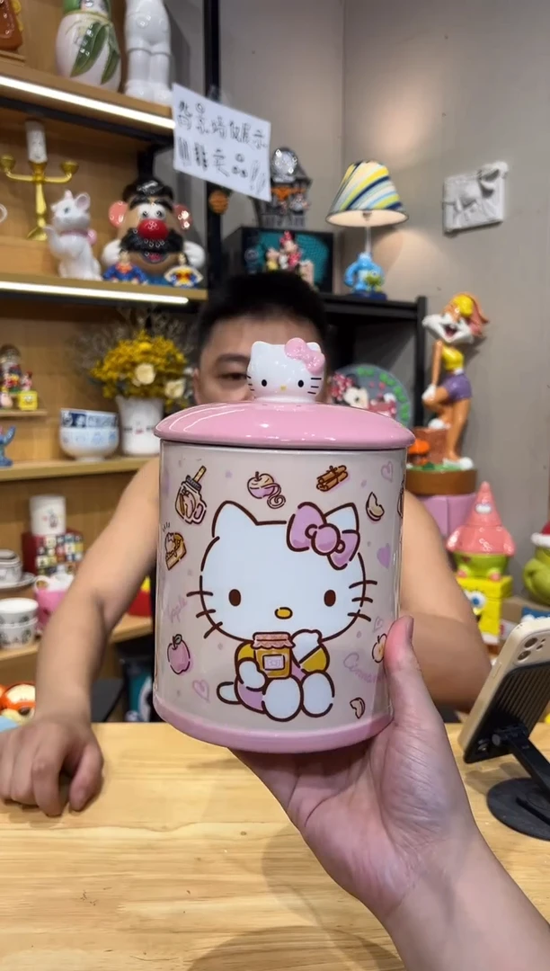 【闪购商品】杯陶瓷罐b款kt储物罐
