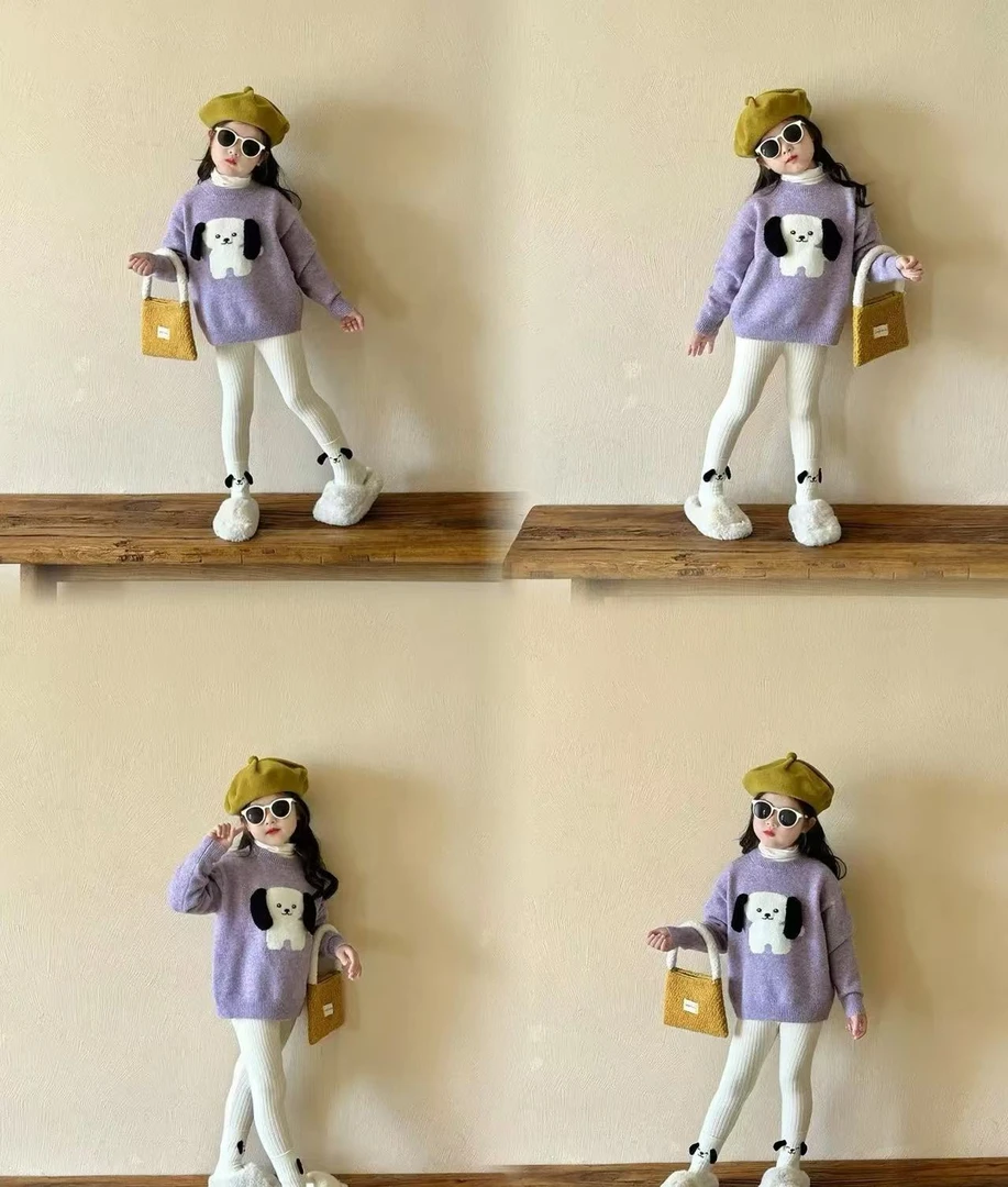 小狗羊羔绒加厚卫衣一件过冬