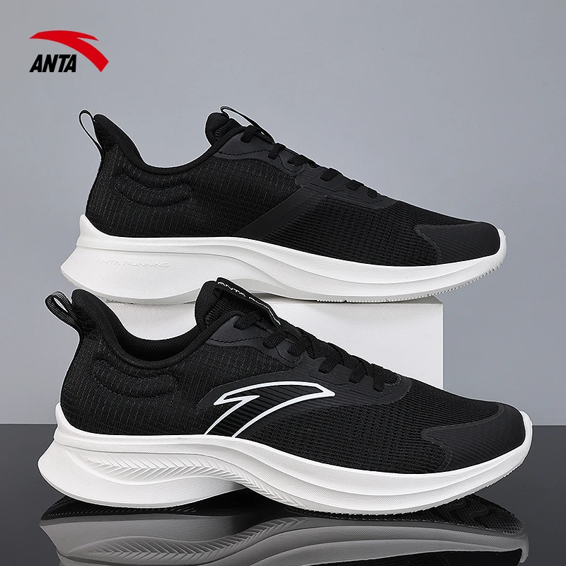 安踏跑步鞋男士运动鞋2024春季官方正品透气轻便减震休闲防滑鞋子