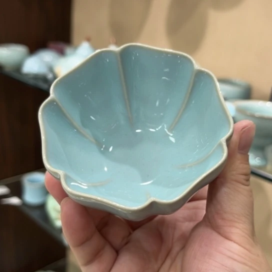 陶瓷茶具汝瓷微瑕