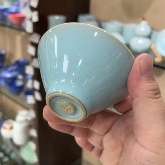 陶瓷茶具汝瓷茶具微瑕