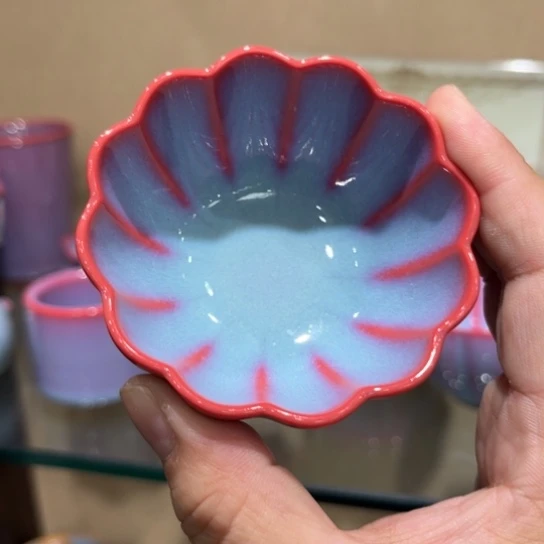 陶瓷茶具汝瓷微瑕
