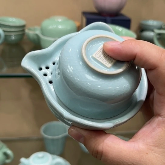 陶瓷茶具汝瓷茶具微瑕
