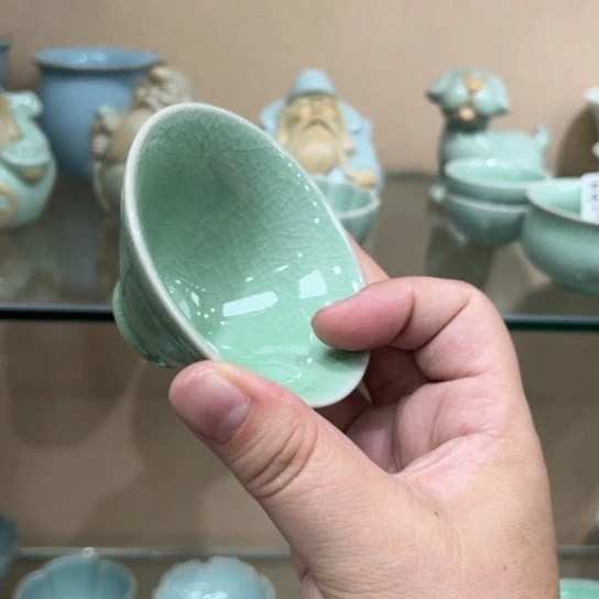 陶瓷茶具汝瓷茶具微瑕