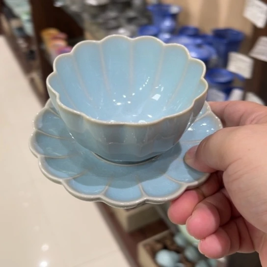 陶瓷茶具汝瓷微瑕