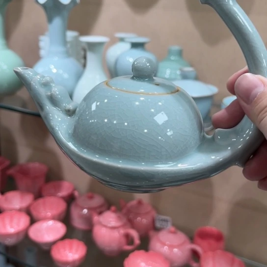 陶瓷茶具汝瓷茶具