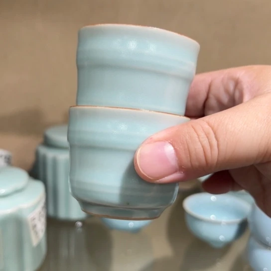 陶瓷茶具汝瓷微瑕