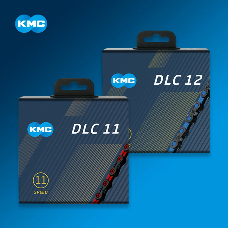 KMC桂盟轻量DLC10/11/12速彩色黑钻公路山地折叠自行车链条变速