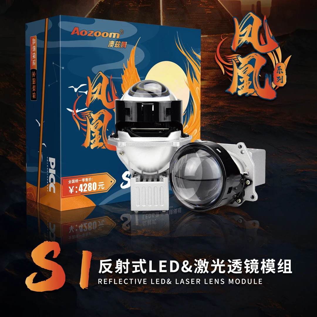 Aozoom®凤凰系列S1反射式LED透镜模组