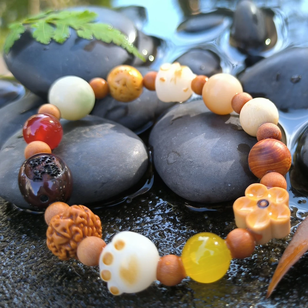 金榜题名手串猫爪菩类提雕刻学生考试励志伴手礼