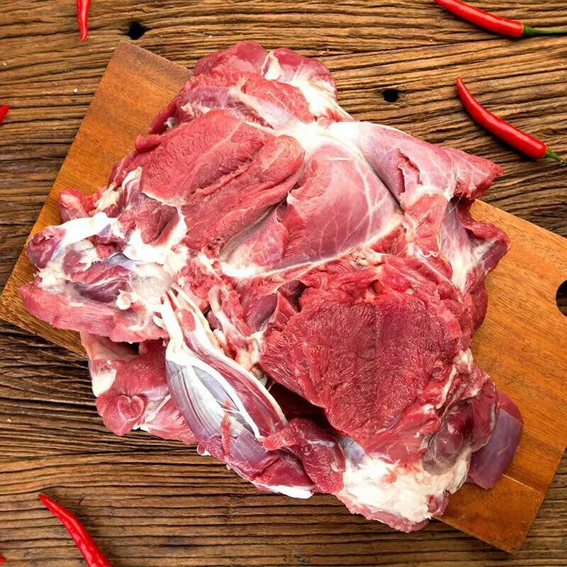 崇明本地白山羊  前腿带皮3斤 冷鲜发货 顺丰包邮赠送蔬菜大礼包