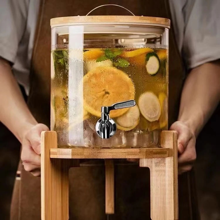 花式泡酒桶冷饮桶5L