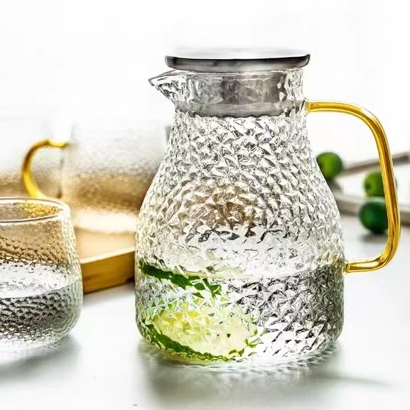 夏至锤纹凉水壶1250ml