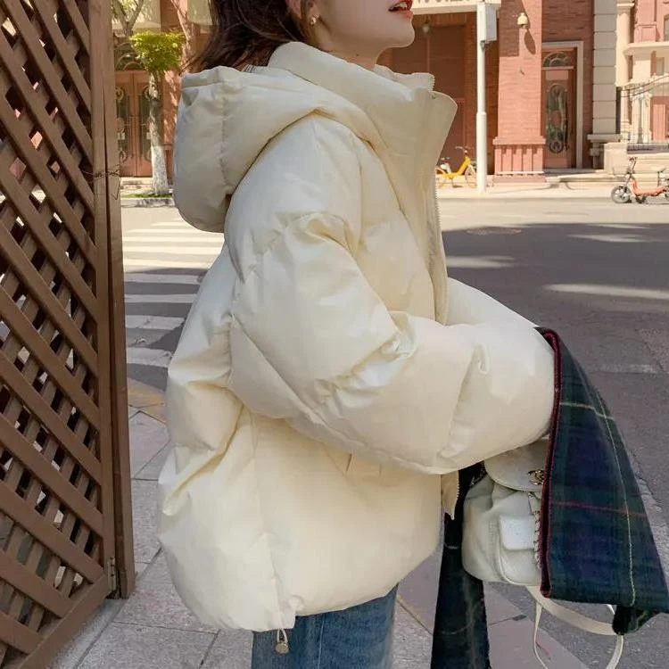 新款2023年新款小个子羽绒服女冬季韩系爆款设计感羽绒服短