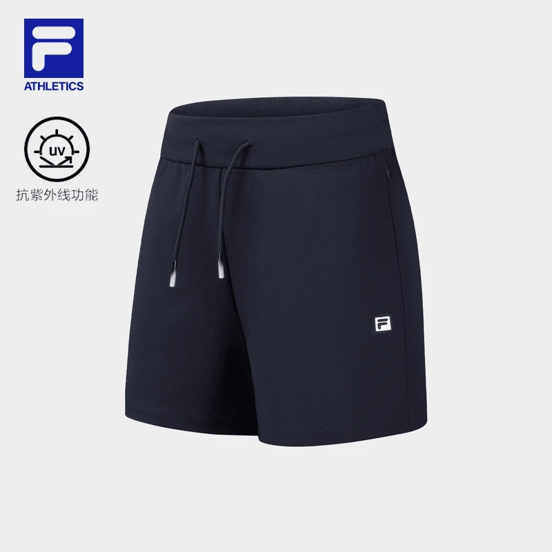 Fila/斐乐女士夏时尚百搭简约抗紫外线休闲裤运动短裤A11W431606F