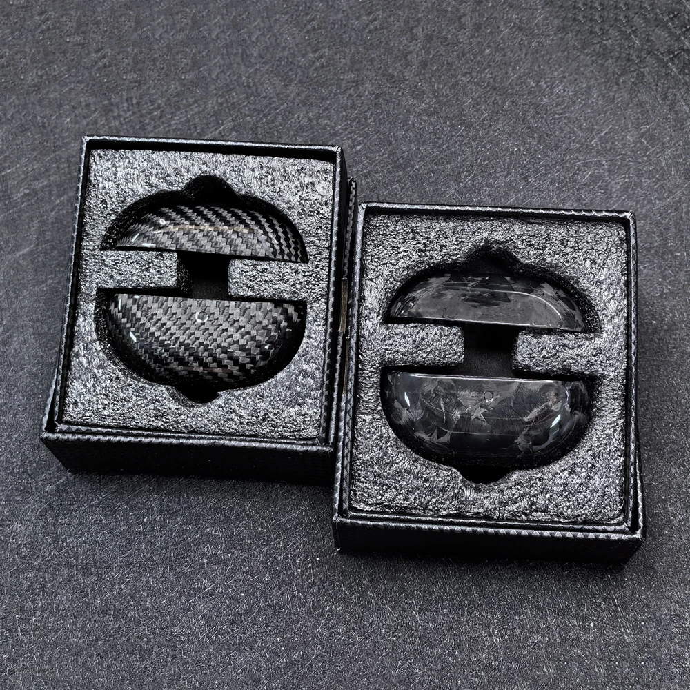 适用碳纤维华为Freebudspro34保护壳FreeClip轻薄耳机套2防摔硬壳