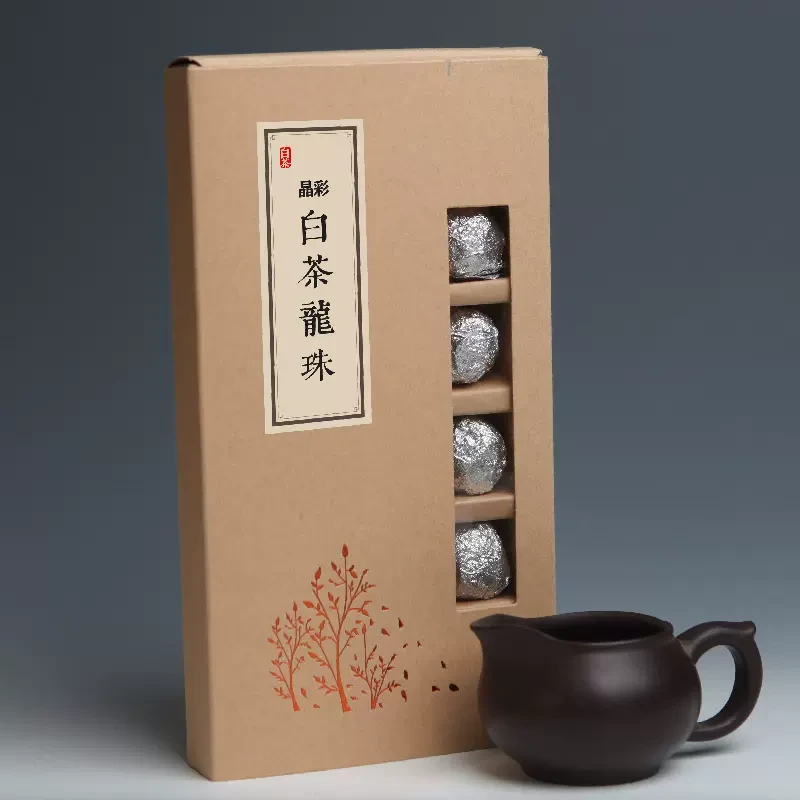 【晶彩白茶龙珠】白茶 | 手工普洱  7g/粒X18粒 2020年