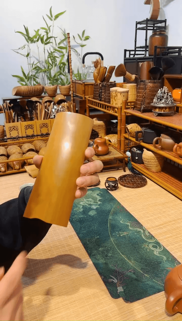 【闪购商品】紫砂茶案精品碳化茶则
