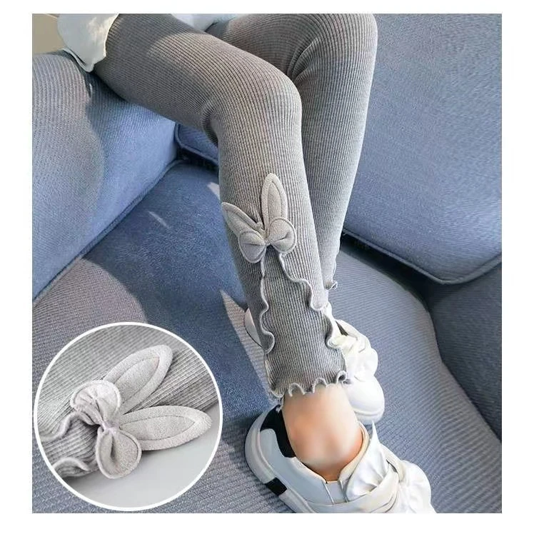 儿童秋装女孩裤子女童打底裤弹力紧身小脚裤儿童长裤打底裤女童