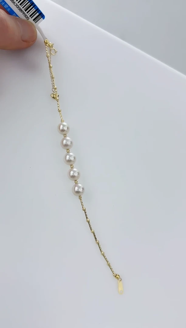 【闪购商品】海水珍珠DA18K金镶嵌xl  c863  手链