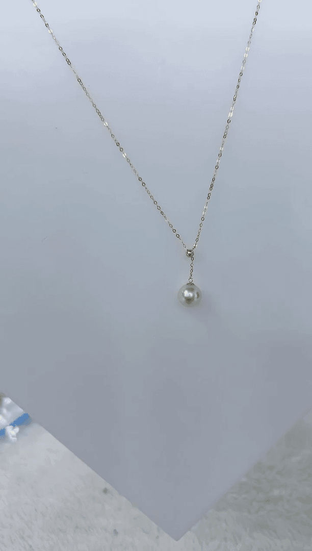 【闪购商品】海水珍珠DA18K金镶嵌xl   c438  ak套链8