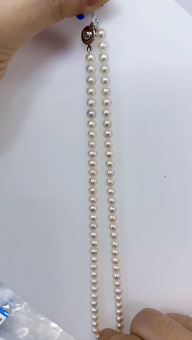 【闪购商品】淡水珍珠DA合金xl   a1529   白珠项链