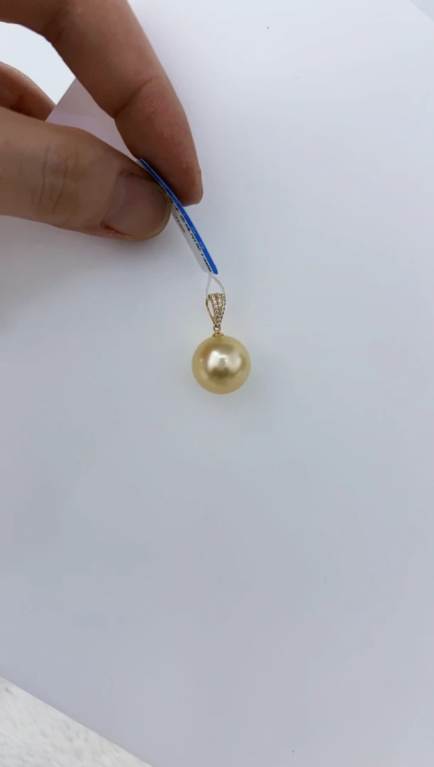 【闪购商品】海水珍珠DA18K金镶嵌xl  j155  吊坠14