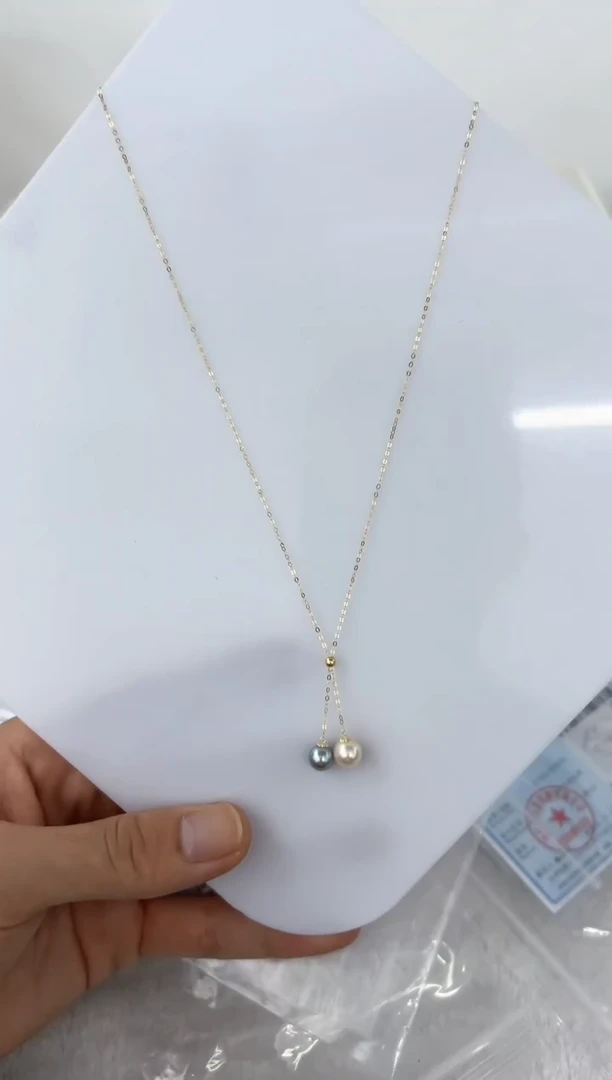 【闪购商品】海水珍珠DA18K金镶嵌ZZ  海水Akoya吊坠