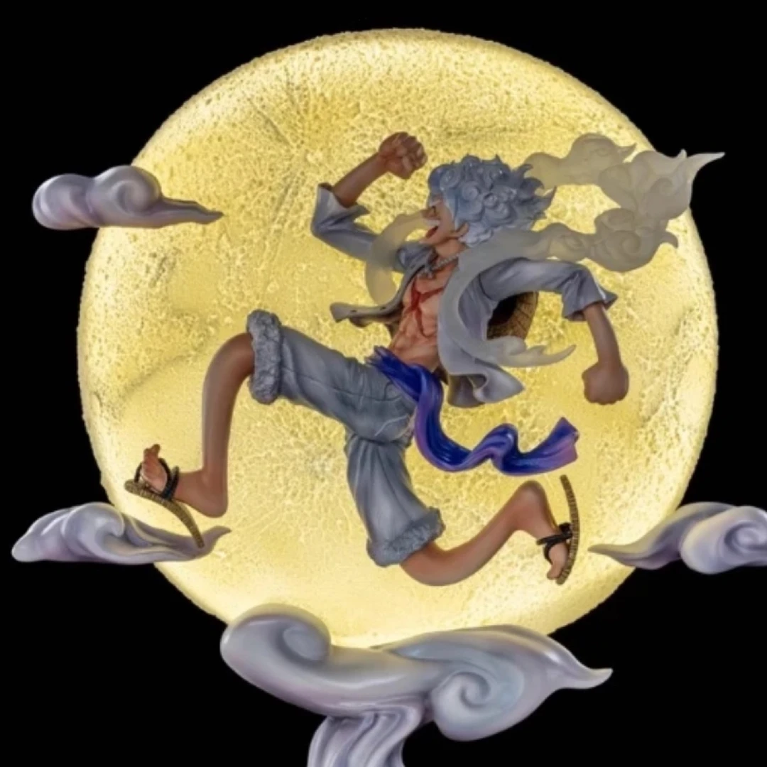 【现货】海贼王系列 可发光 月亮尼卡 奔月尼卡 手办 摆件